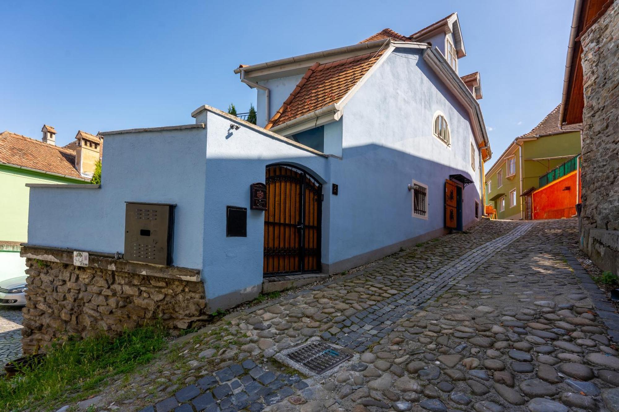 Casa Albastra By Casa Otto Apartment Sighisoara Exterior photo